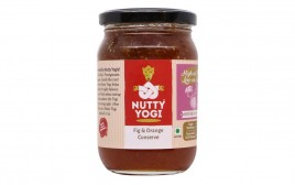 Nutty Yogi Fig & Orange Conserve   Glass Jar  330 grams